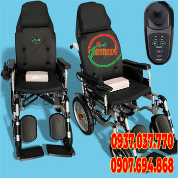 Xe lăn điện ngả nằm thủ công HD-W68064