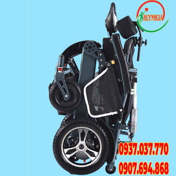 Xe lan dien khung nhom gap gon co dieu khien tu xa GBM 506 1