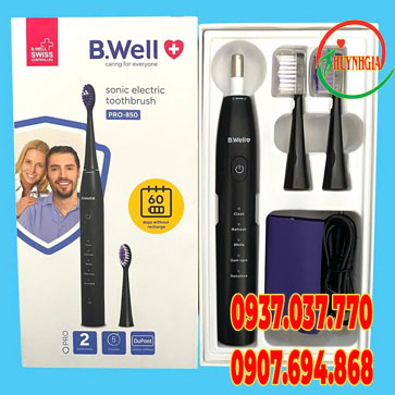 Ban chai dien BWell PRO 850