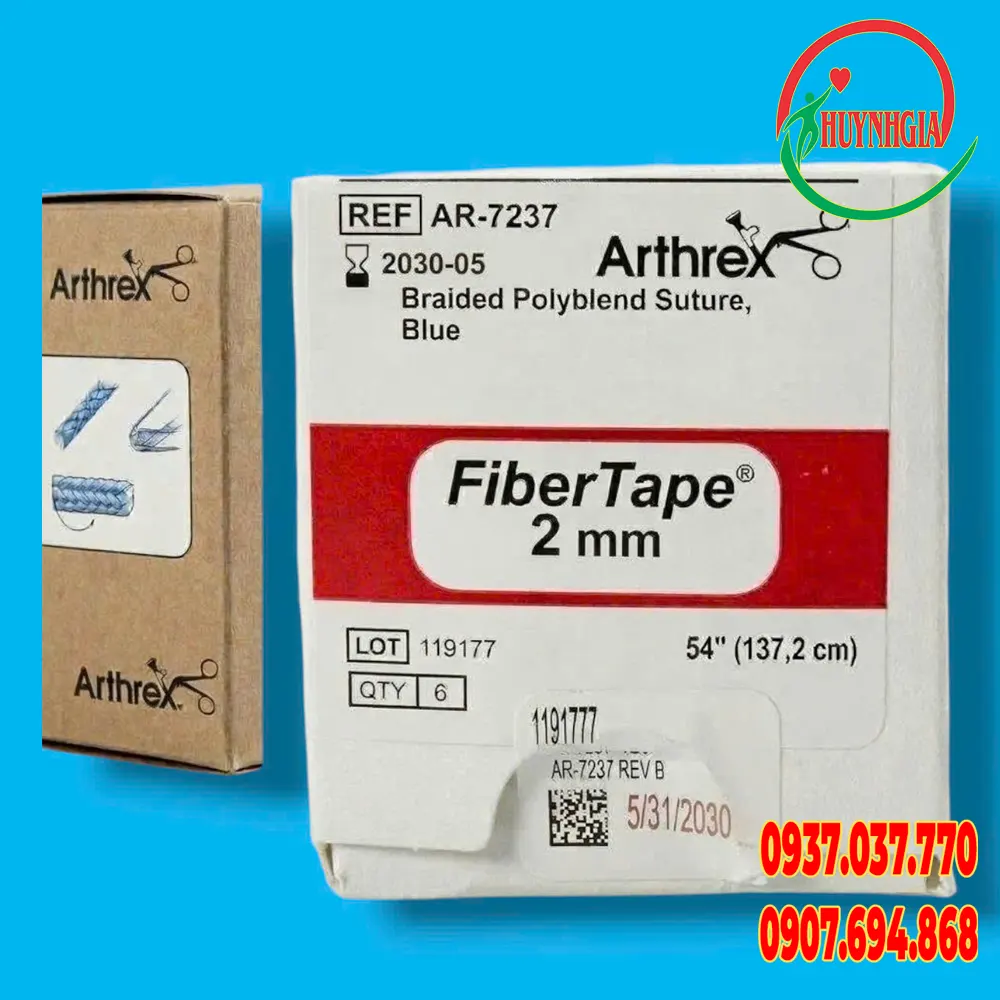 Chỉ phẫu thuật siêu bền FiberTape Arthrex AR-7237