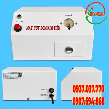 Máy hủy bơm kim tiêm HBT/0901