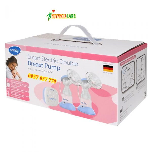 Máy hút sữa Sanity 2 bình S6306