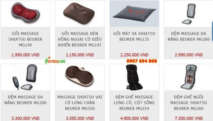 Goi massage beurer germany