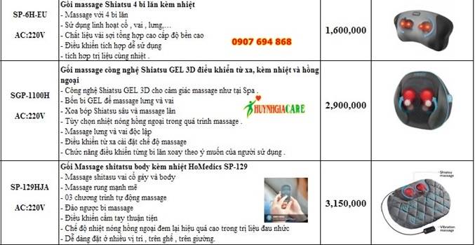Goi massage homdecis usa chinh hang