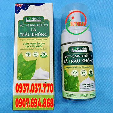 Bọt vệ sinh hữu cơ Lá Trầu Không