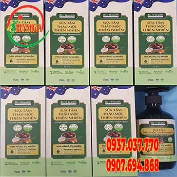 Sữa tắm thảo mộc thiên nhiên
