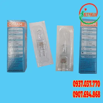 Bóng đèn Halogen 24V GY6.35