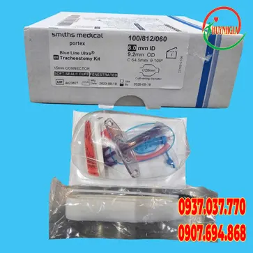 Mở khí quản 2 nòng có bóng có cửa sổ các cỡ