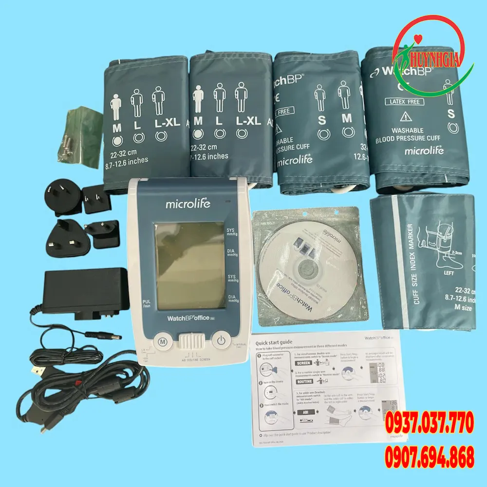 Máy đo huyết áp Microlife Watch BP Ofiice ABI